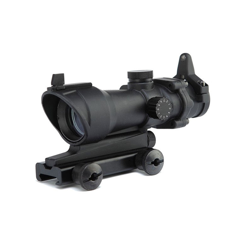 Tactical Hunting 1X32 ACOG M1 China Red Green Dot Sight Τυφέκιο τουφεκιού σκοπευτικής κουκκίδας Κυνηγετικό σκοπευτικό με 20mm βάση QD